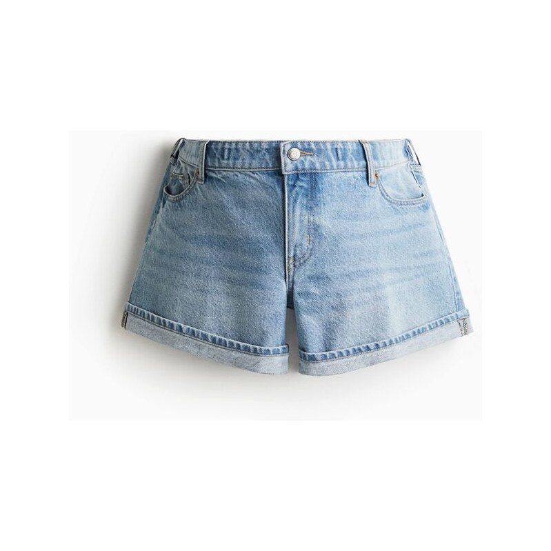 H&M - MAMA Džínové šortky - modrá 108138600