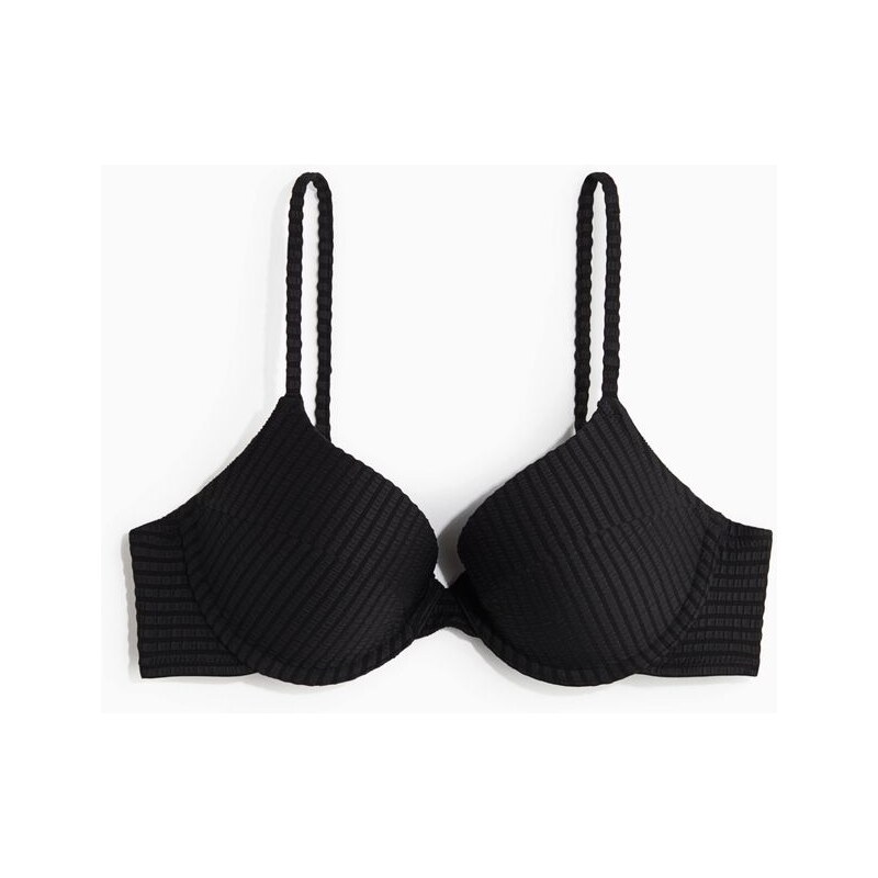 H&M - Bikinová podprsenka push-up - Černá
