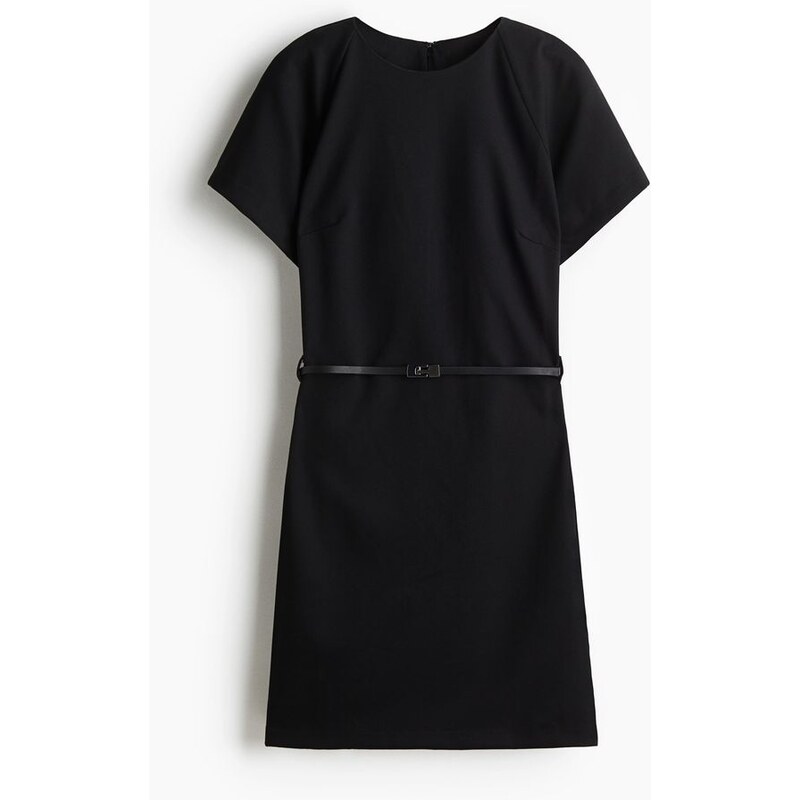 H&M - Šatys páskem - Černá