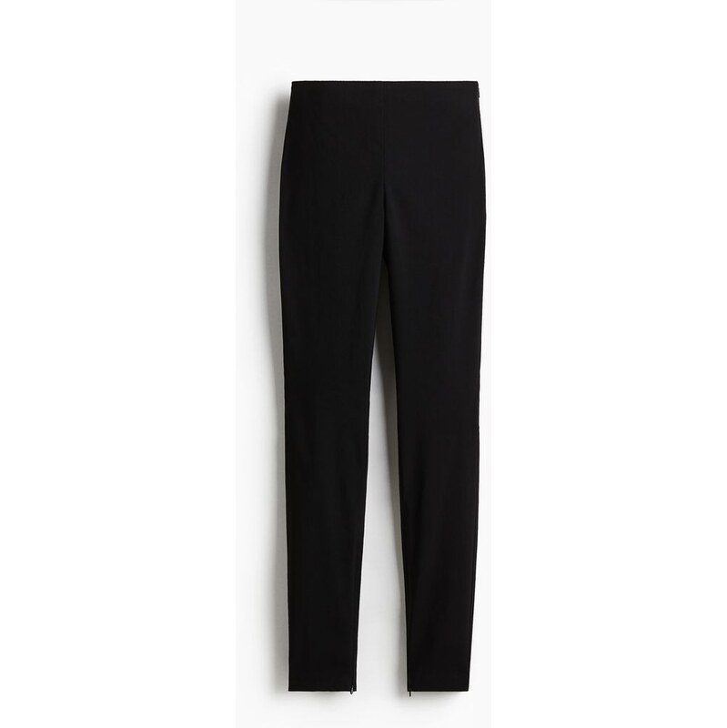 H&M - Kalhotys dolními zipy - Černá