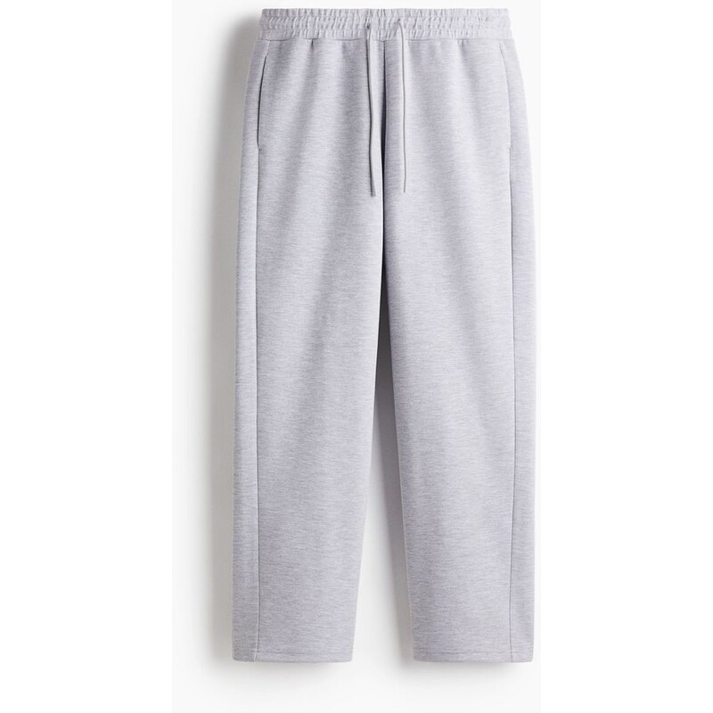 H&M - Sportovní kalhoty jogger Regular Fit - Světle Šedý Melír
