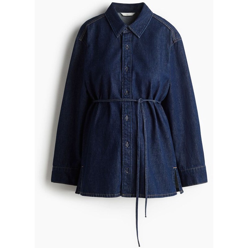 H&M - MAMA Džínová košile Before & After - Denim Blue