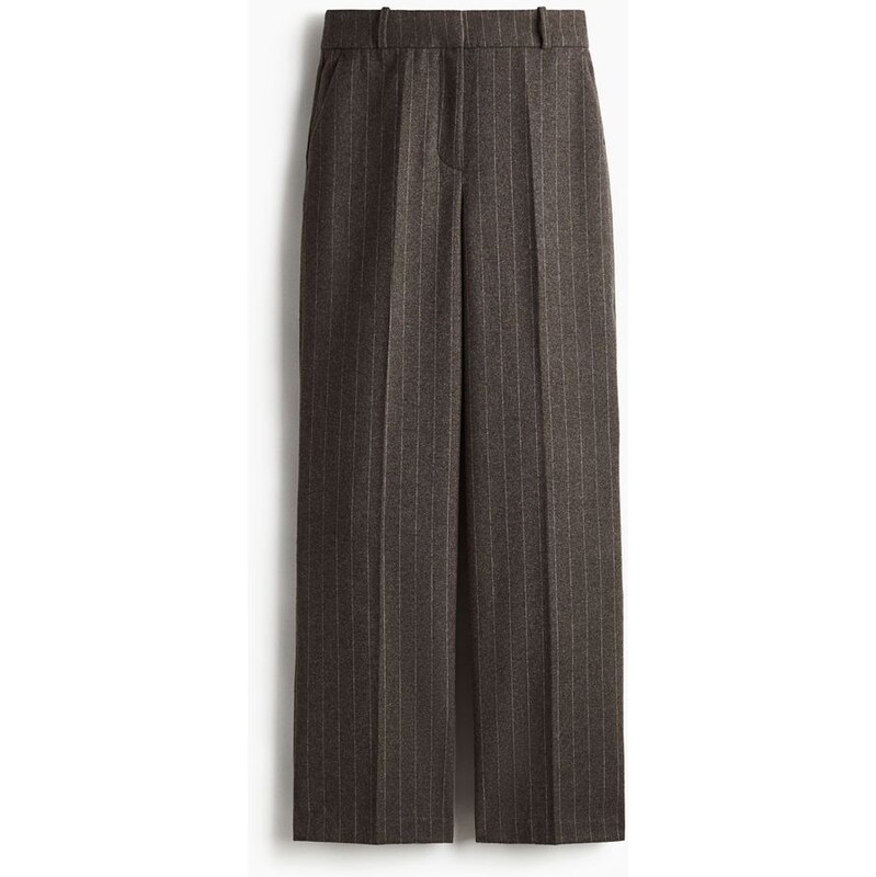 H&M - Elegantní kalhoty - béžová 108510059