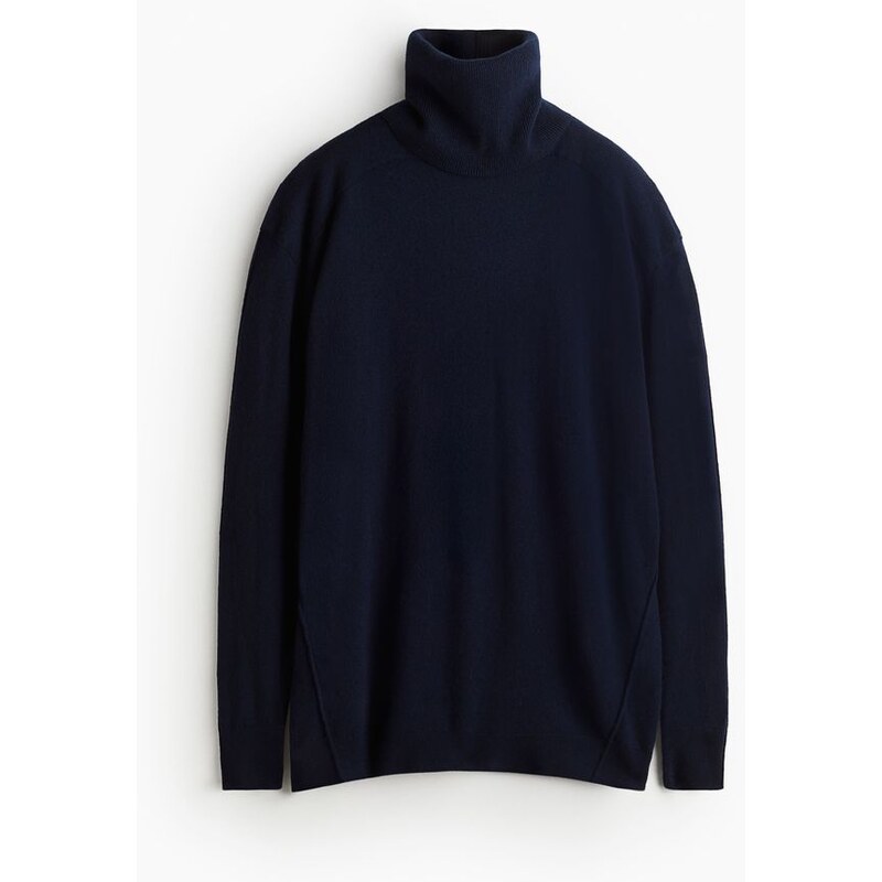 H&M - Svetr z kašmírové směsi - modrá 108529576