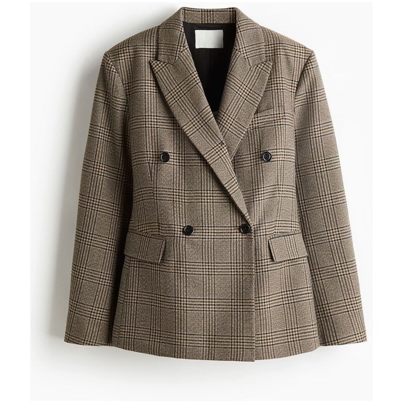 H&M - Dvouřadové sako - hnědá 108529714