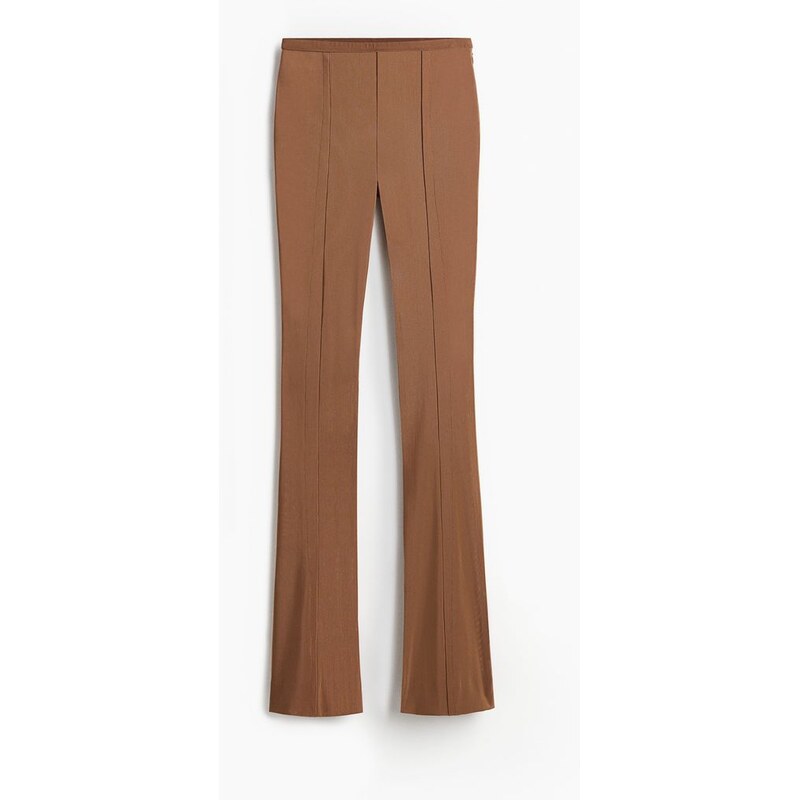 H&M - Kalhoty zesíťoviny - Hnědá