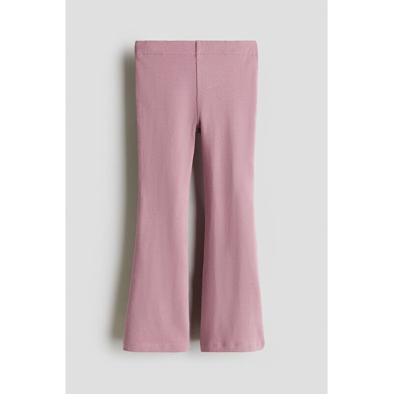 H&M - Legíny Flared - růžová 108566527