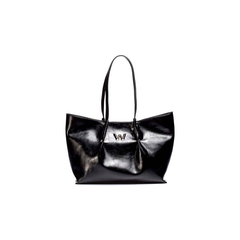 Luxusní shopper kabelka Wonders WB-54023 černá 108965271