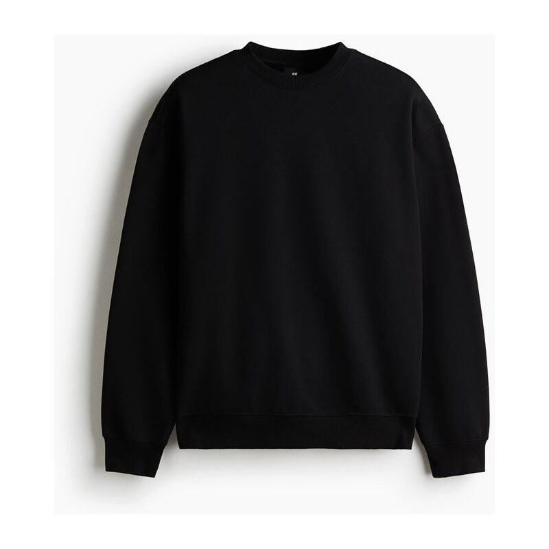 H&M - Mikina Loose Fit - Černá