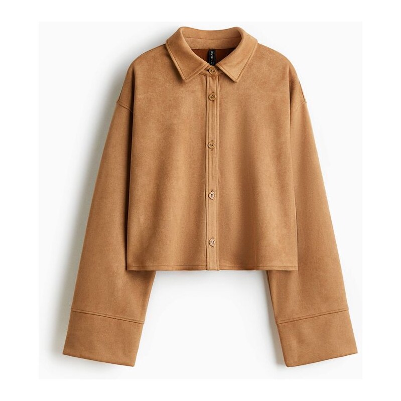 H&M - Košile Loose Fit - béžová 108729947