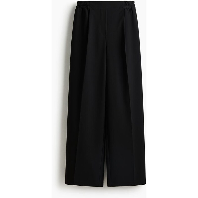 H&M - Elegantní natahovací kalhoty - černá 108729983