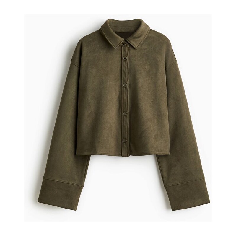 H&M - Košile Loose Fit - zelená 108884965