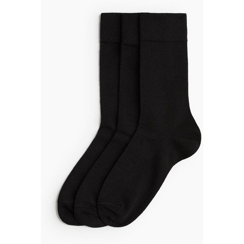 H&M - Ponožky THERMOLITE 3 páry - Černá