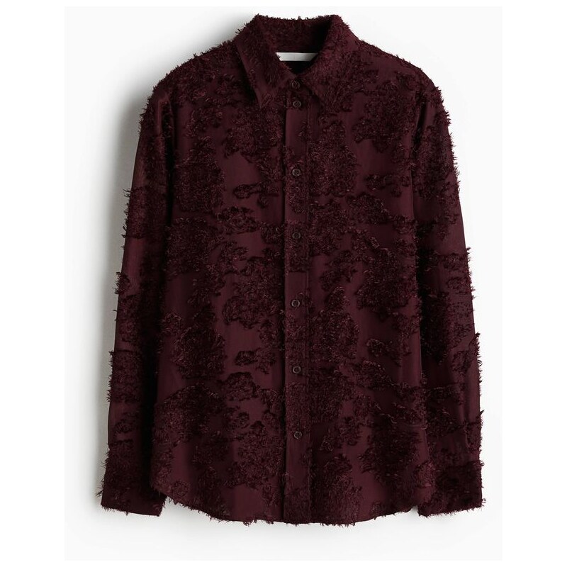 H&M - Košile z žakárové tkaniny - červená 108915557