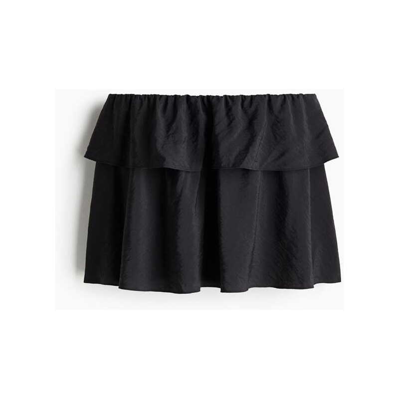 H&M - Minisukně Flared - Černá
