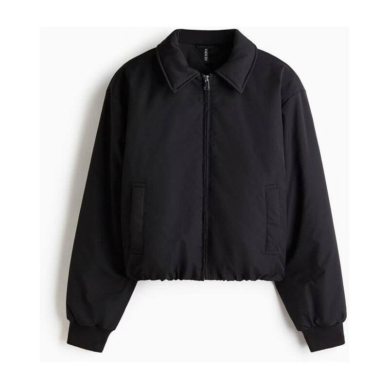 H&M - Bunda bomber - Černá