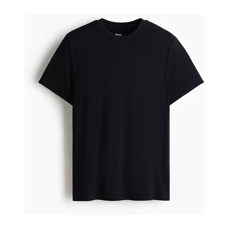 H&M - Tričko Warming Regular Fit - Černá