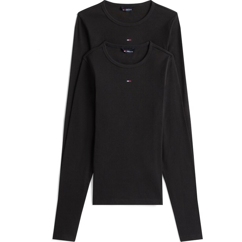 Tommy Jeans Tričko Essential černá