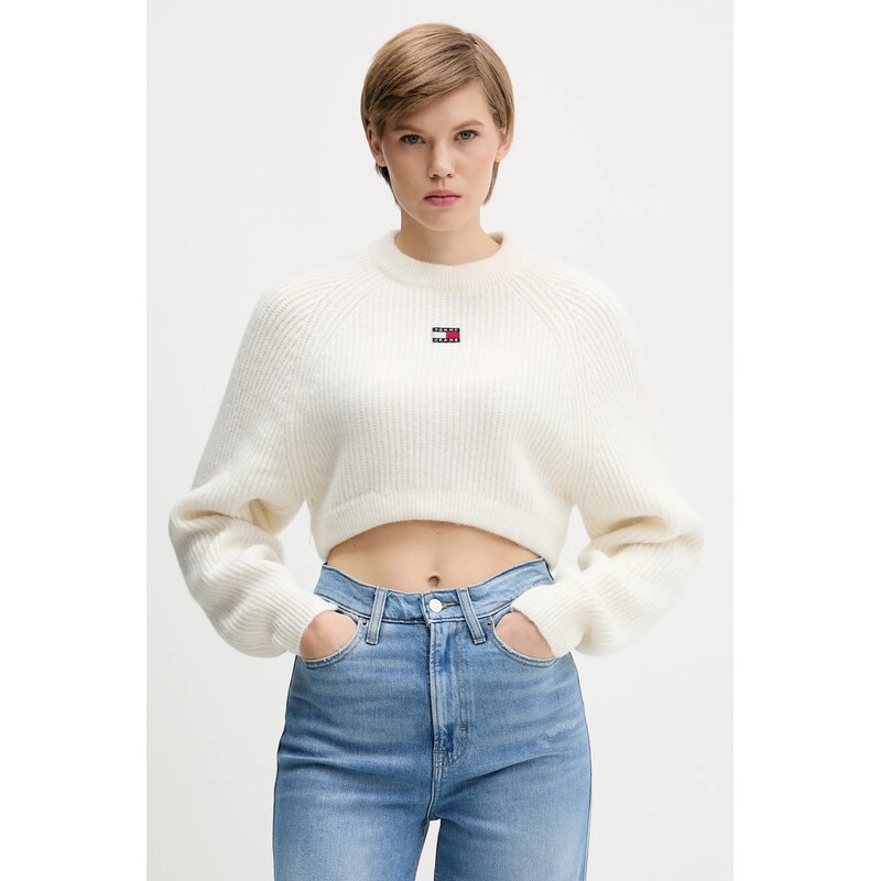 Tommy Jeans Svetr z vlněné směsi Tommy Jeans