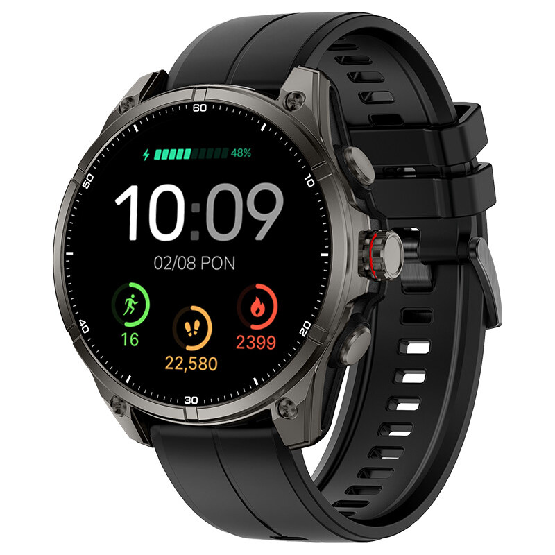 Madvell Onyx 3 s GPS černé se silikonovým řemínkem