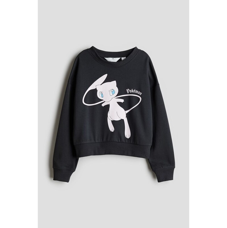 H&M - Mikinas potiskem - šedá 108127821