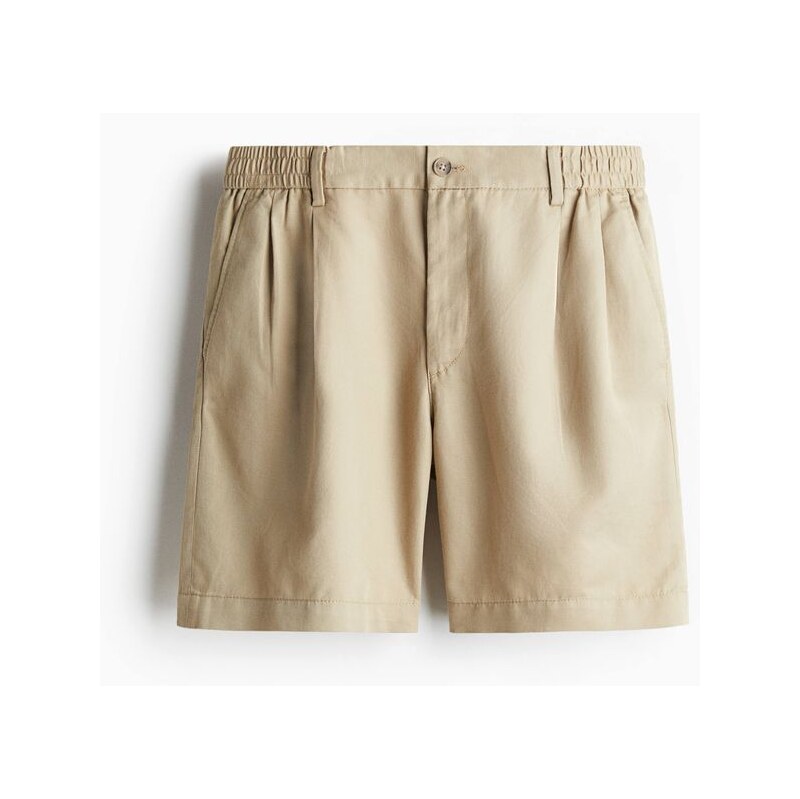 H&M - Šortky chino Regular Fit - Béžová