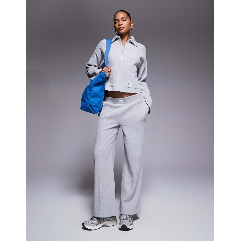 ASOS Weekend Collective Weekend Collective co-ord wide leg waffle 111144417