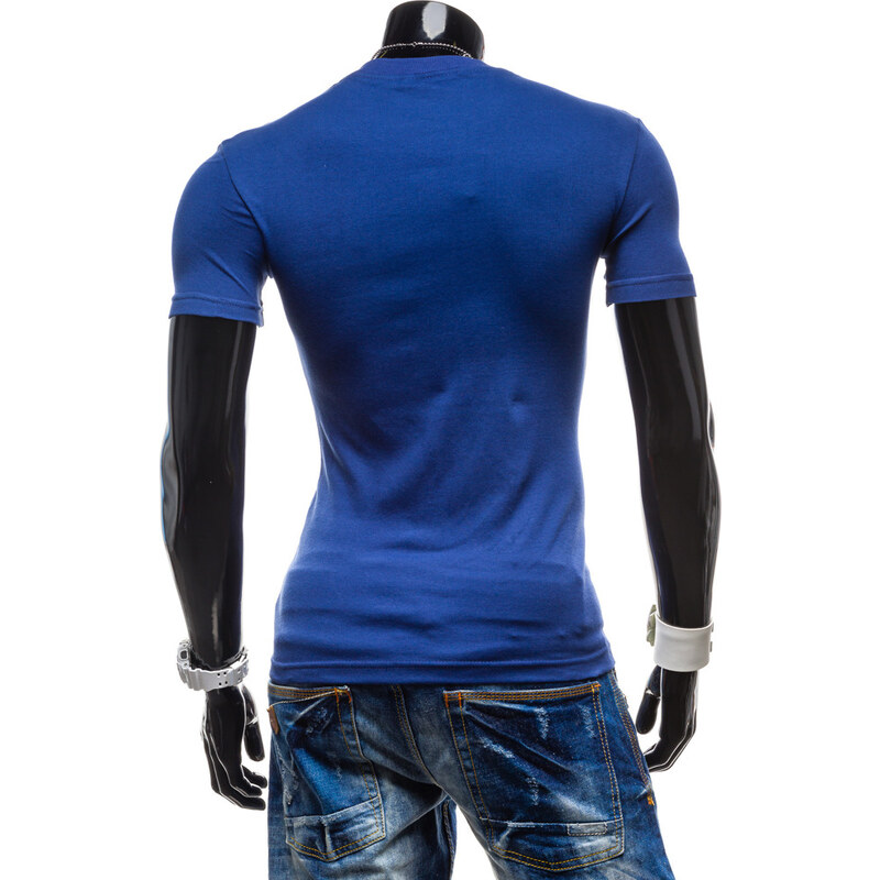 Hoody Pánské tričko - tmavě modrá Velikost: XXL