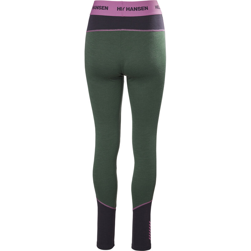 Dámské Termo legíny HELLY HANSEN W LIFA MERINO MIDWEIGHT PANT 49380_390 – Zelená