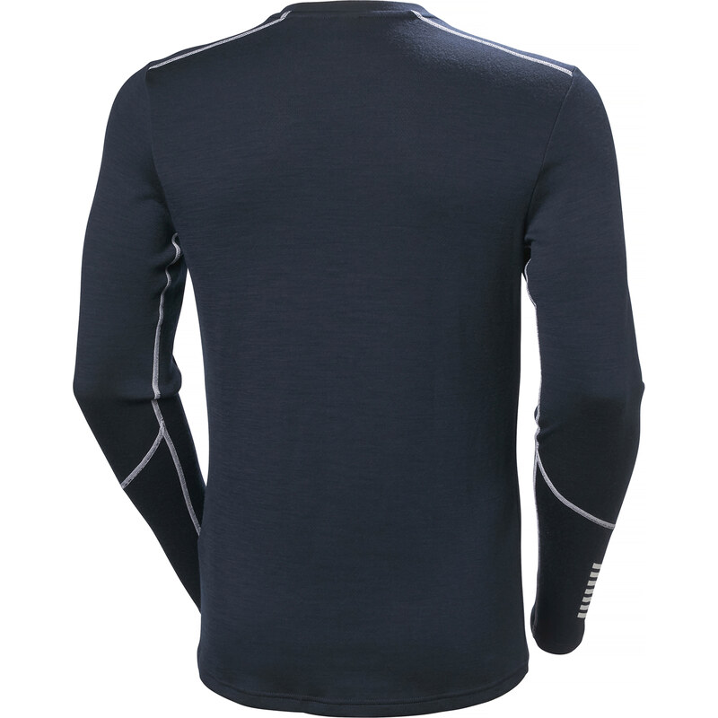 Pánské Termo tričko HELLY HANSEN LIFA MERINO MIDWEIGHT CREW 49364_600 – Tmavě modrá