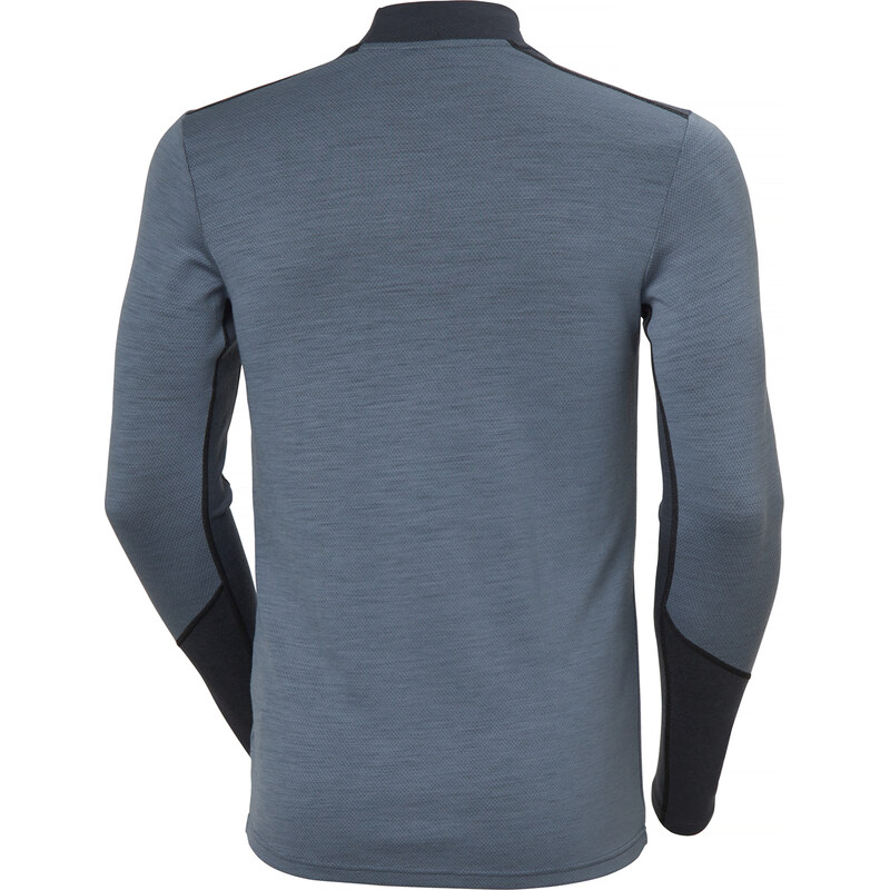 Pánské Termo tričko HELLY HANSEN LIFA MERINO MIDW LOGO 49543_601 – Modrá
