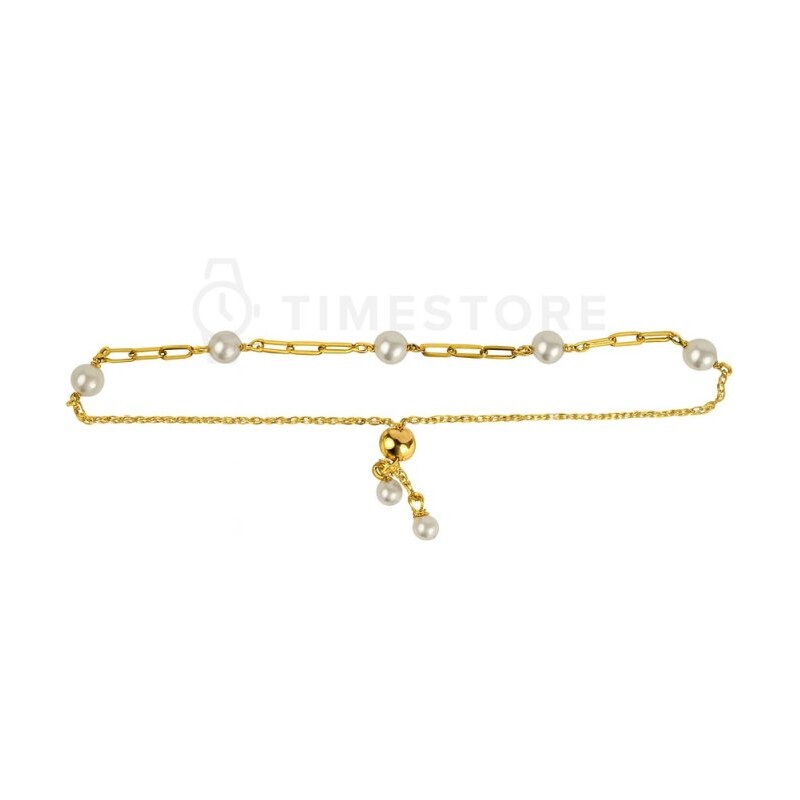 Stříbrný náramek ve zlaté barvě TS-BR-0076 TS-BR-0076 108975926