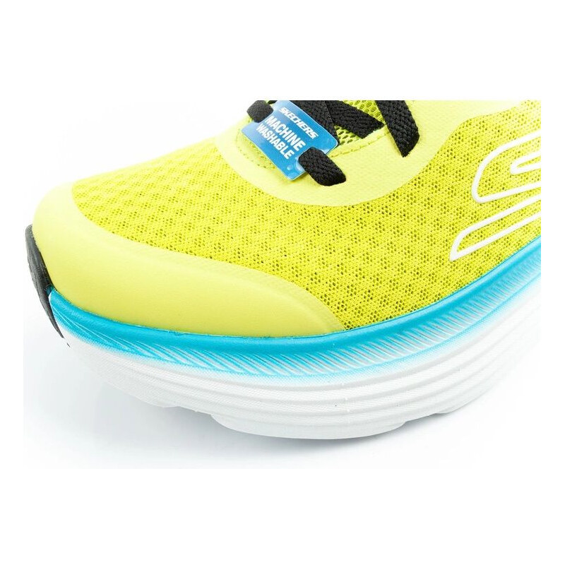 Skechers Max Cushioning pánská sportovní běžecká obuv light lime green