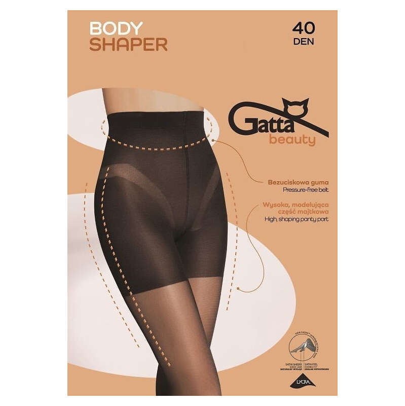 Punčochové kalhoty Gatta Body Shaper 40 den 2-4