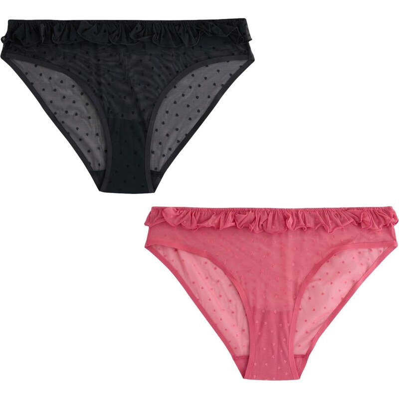 Next Kalhotky pink / černá
