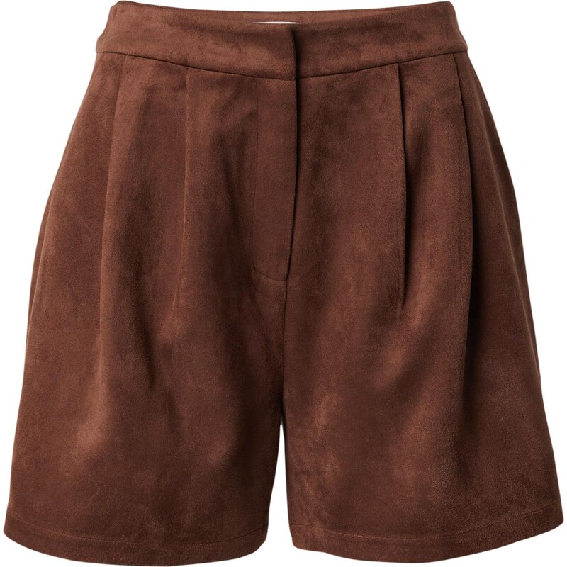 KAVAZI Kalhoty Suede hnědá 108981084