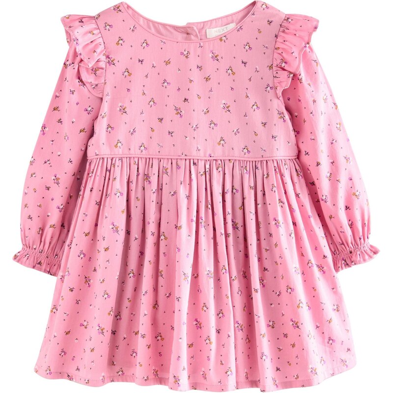 Next Šaty krémová / pink / černá
