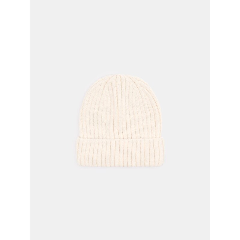 Sinsay - Čepice beanie - krémová 108980562