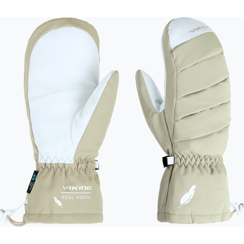 Dámské lyžařské rukavice Viking Ogama Ski beige