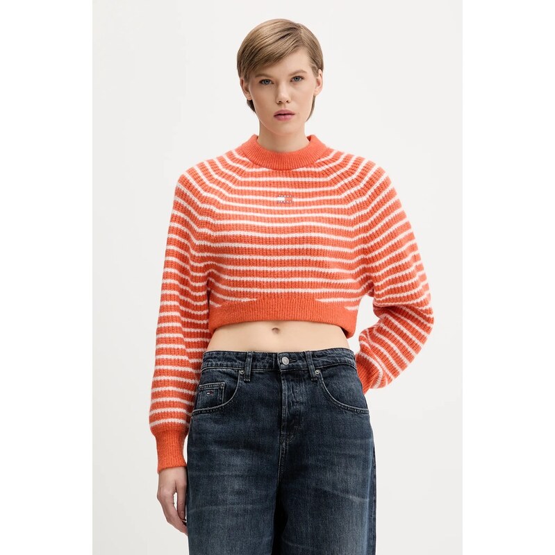 Tommy Jeans Svetr z vlněné směsi Tommy Jeans
