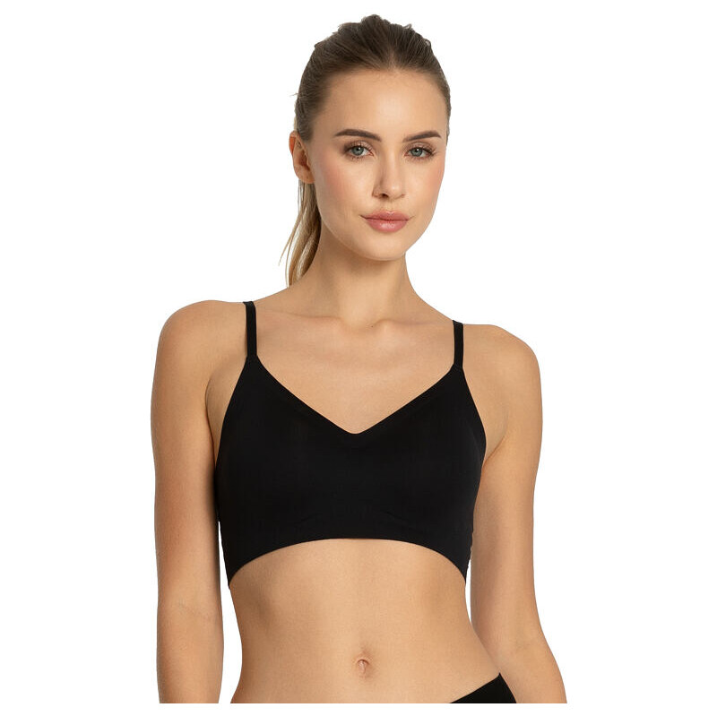 Julimex Sportovní podprsenka Simple Bra Top černá