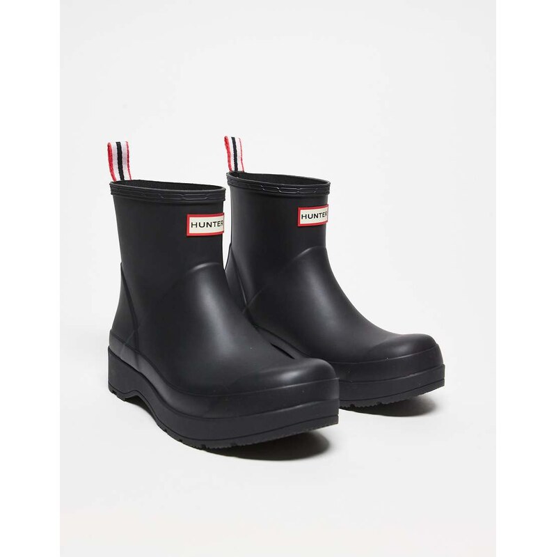 Hunter Play short boot in black