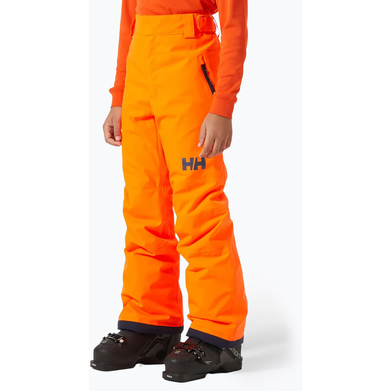 Dětské lyžařské kalhoty Helly Hansen Legendary neon orange