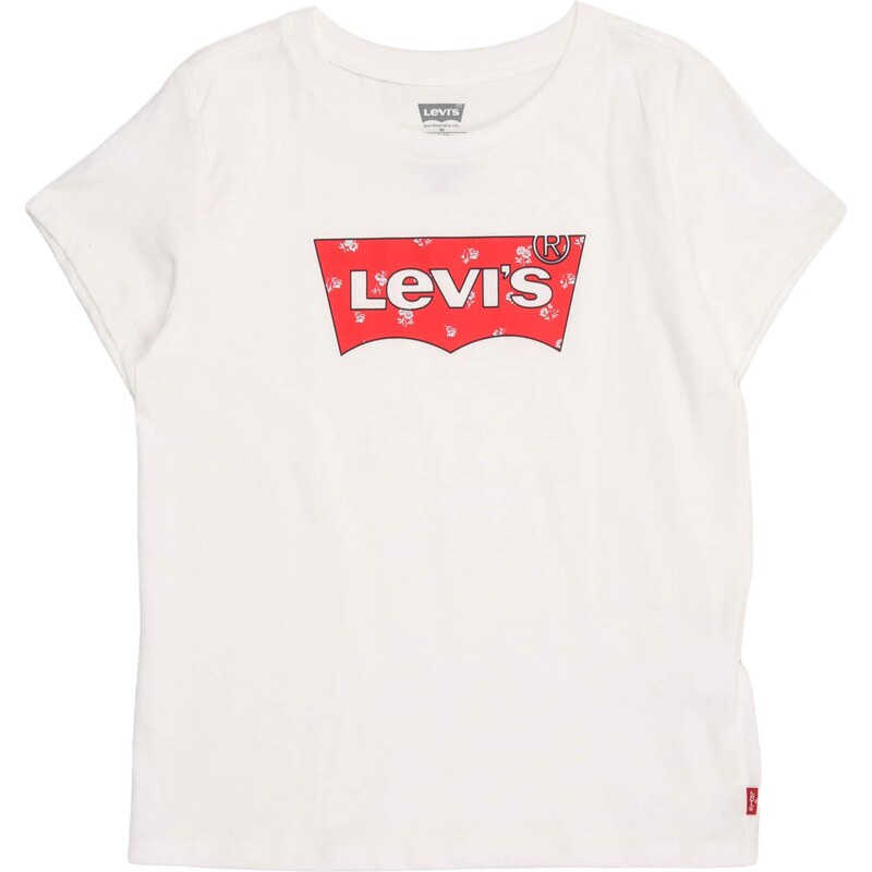Levis Kids Tričko červená / černá / bílá