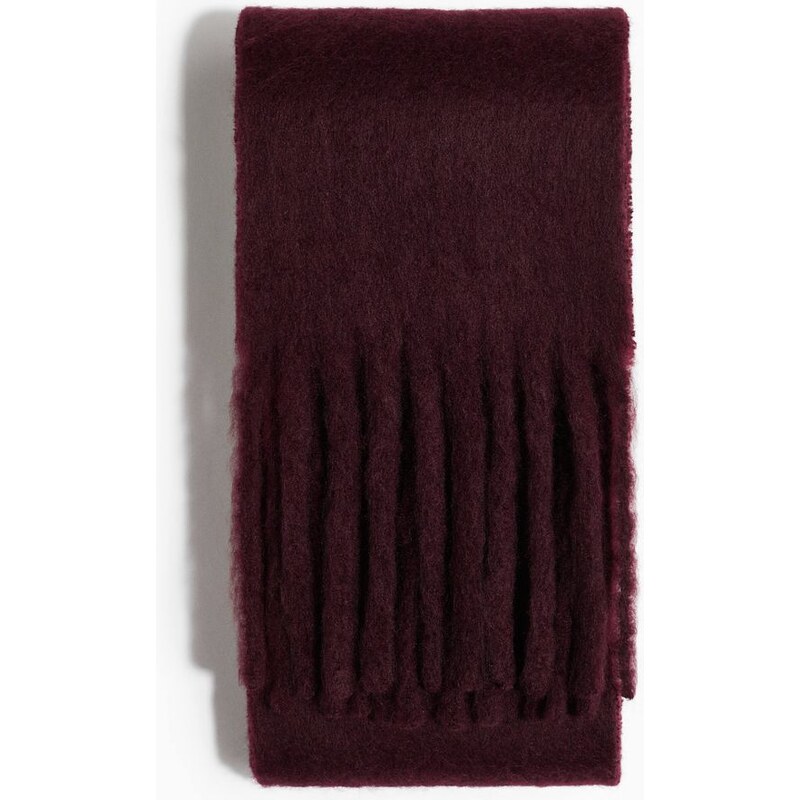 H&M - Huňatá šála - červená 108668907