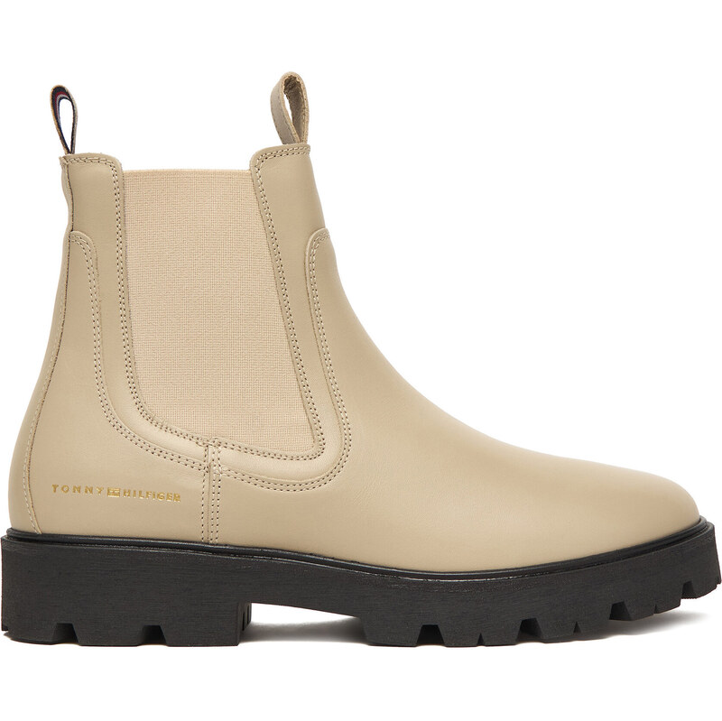 Kotníková obuv s elastickým prvkem Tommy Hilfiger
