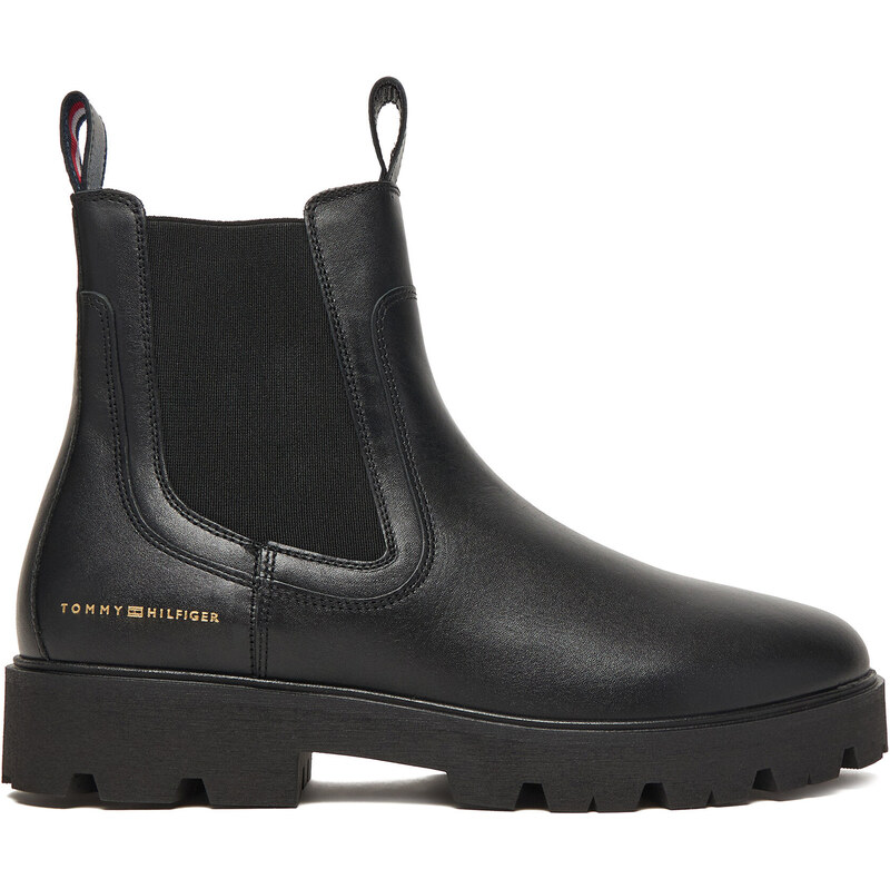 Kotníková obuv s elastickým prvkem Tommy Hilfiger