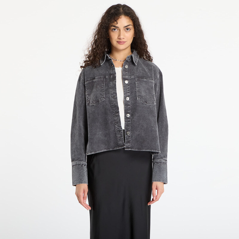 Bunda Samsøe Samsøe Sasofie Patch Pocket Shirt Asphalt L 108995261