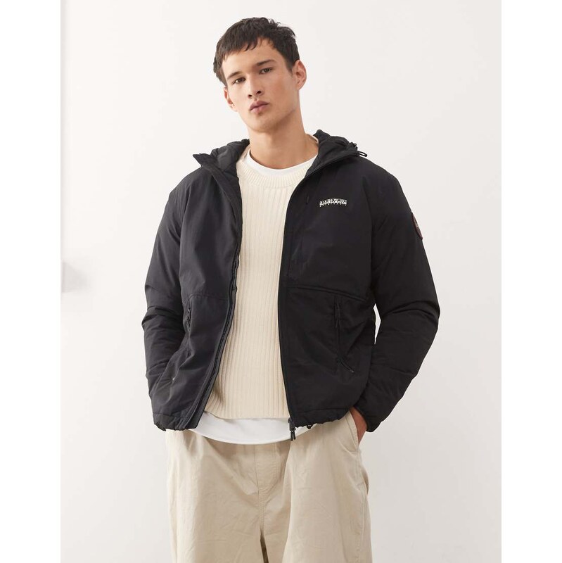 Napapijri Tundra wind jacket in black