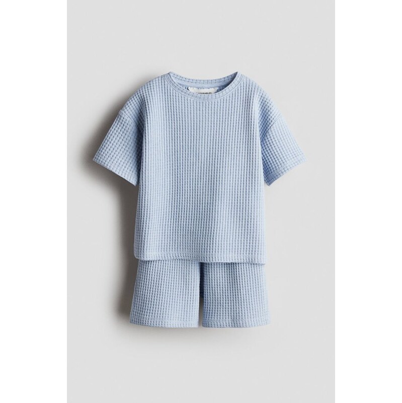 H&M - Dvoudílná souprava z žerzejes vaflovou texturou -
